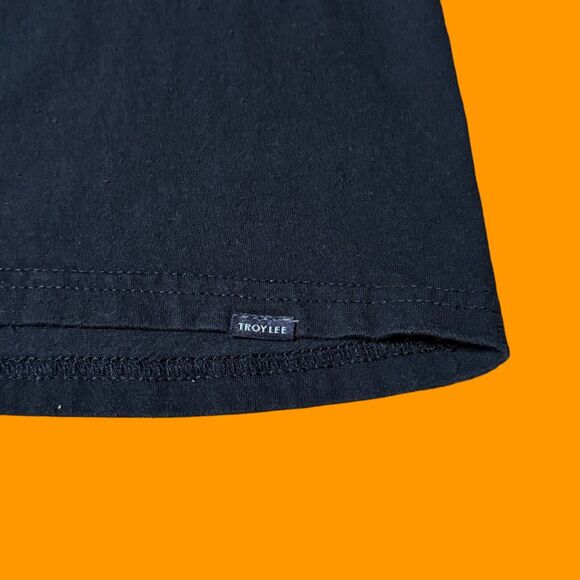 Troy Lee Designs T Shirt Mens Size L Black Short Sleeve Motorcycles Adult Casual - Picture 2 of 7